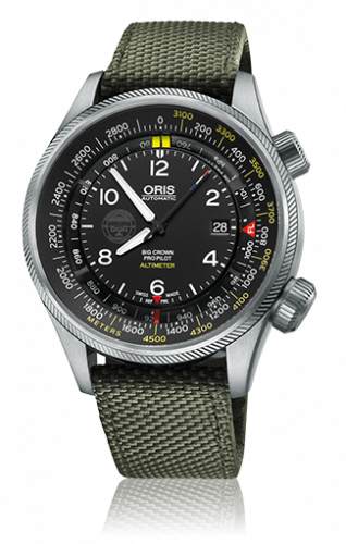 Oris Big Crown ProPilot Altimeter Meter GIGN 01 733 7705 4184-Set 5 23 14FC