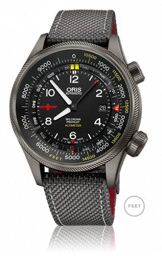 Oris Big Crown ProPilot Altimeter Rega / Feet 	01 733 7705 4234-Set5 23 16GFC