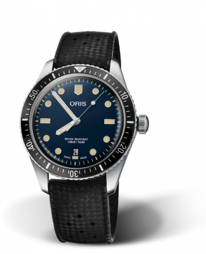 Oris Divers Sixty-Five 40 Stainless Steel / Blue / Rubber 01 733 7707 4055-07 4 20 18