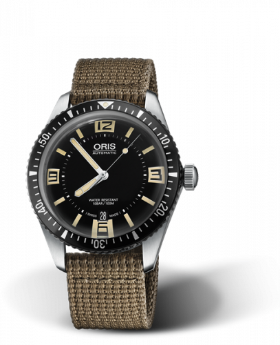 Oris Divers Sixty-Five 40 Stainless Steel / Black / Textile 01 733 7707 4064-07 5 20 22