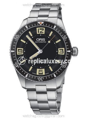 Oris Divers Sixty-Five 40 Stainless Steel / Black / Topper Edition 01 733 7707 4064-07 8 20 18 / TOPPER