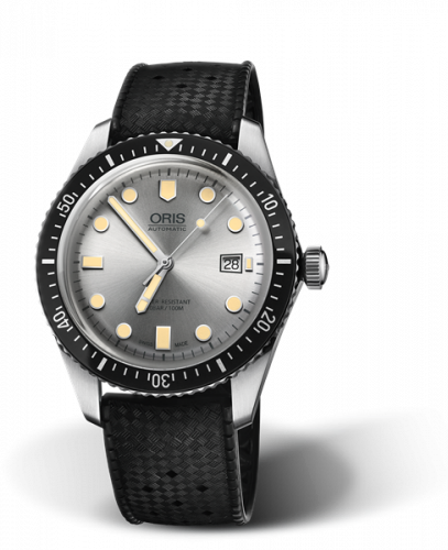 Oris Divers Sixty-Five 42 Stainless Steel / Silver / Rubber 01 733 7720 4051-07 4 21 18