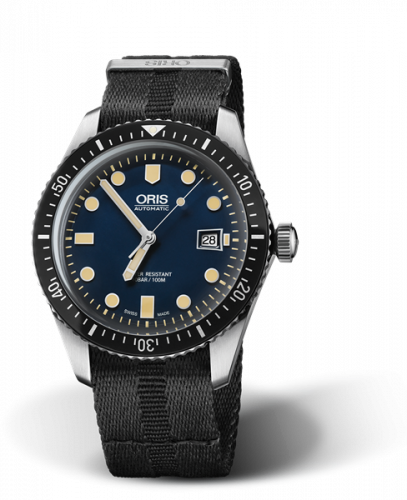 Oris Divers Sixty-Five 42 Stainless Steel / Blue / NATO 01 733 7720 4055-07 5 21 26FC