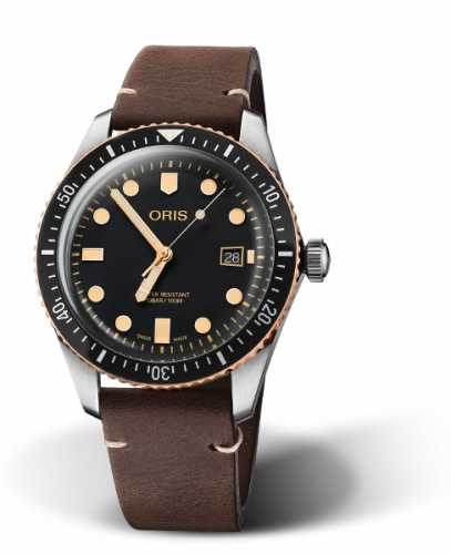 Oris Divers Sixty-Five 42 Stainless Steel / Bronze / Black / Calf 01 733 7720 4354-07 5 21 44