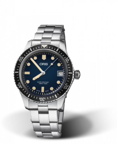 Oris Divers Sixty-Five 36 Stainless Steel / Blue / Bracelet 01 733 7747 4055-07 8 17 18