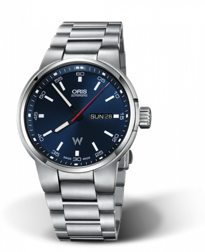 Oris Williams Day Date Stainless Steel / Blue / Bracelet 01 735 7740 4155-07 8 24 50S