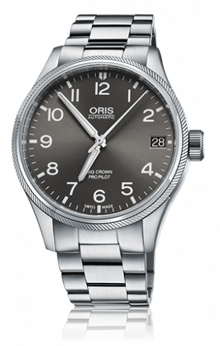 Oris Big Crown ProPilot Date Grey / Stainless Steel 01 751 7697 4063-07 8 20 19