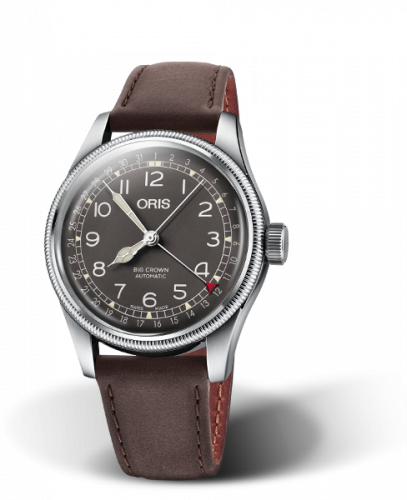 Oris Big Crown Pointer Date 40 Stainless Steel / Black / Strap 01 754 7741 4064-07 5 20 64