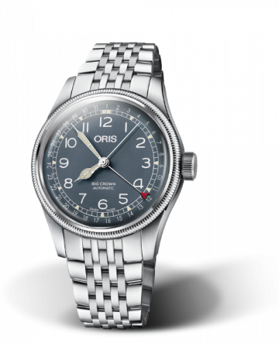 Oris Big Crown Pointer Date 40 Stainless Steel / Blue / Bracelet 	01 754 7741 4065-07 8 20 22