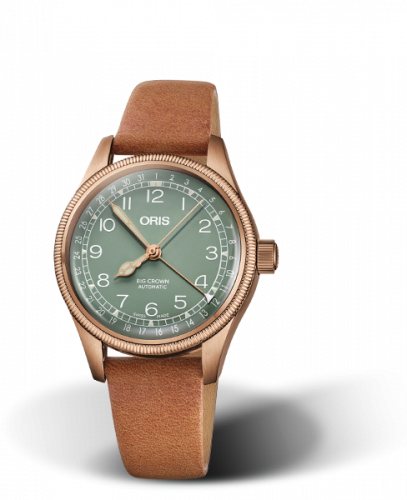 Oris Big Crown Pointer Date 36 Bronze / Green / Strap 	01 754 7749 3167-07 5 17 66BR