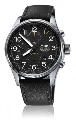 Oris Big Crown ProPilot Chronograph / Black Leather 01 774 7699 4134-07 5 22 19FC