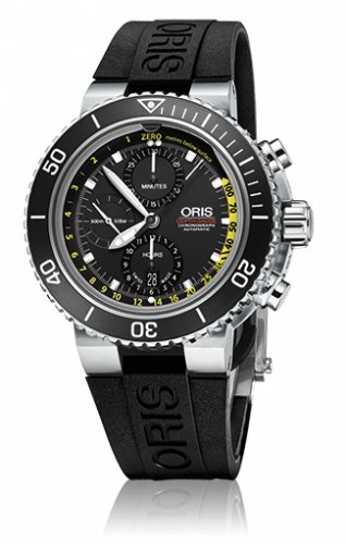 Oris Aquis Depth Gauge Chronograph 	01 774 7708 4154-Set RS