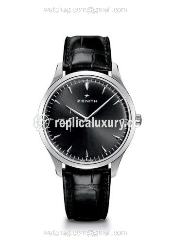 Zenith Elite Ultra Thin Black 03.2010.681/21.C493