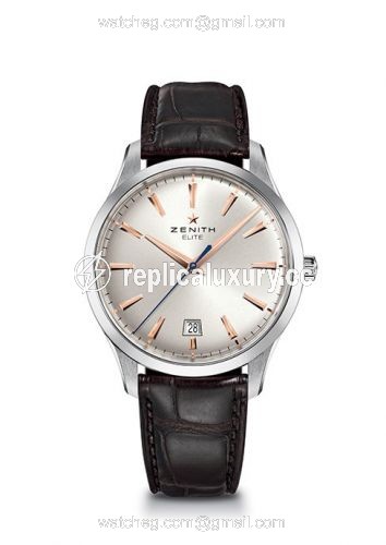 Zenith Elite Central Second Silver 03.2020.670/01.C498