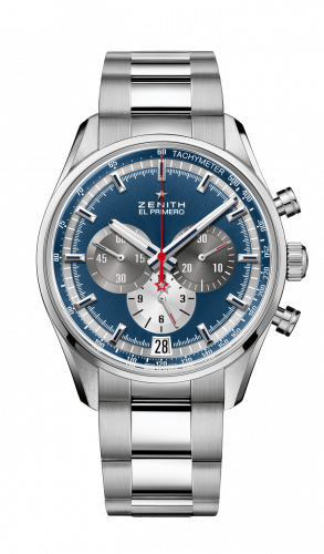 Zenith El Primero Chronomaster 42 Stainless Steel / Blue / Bracelet 03.2040.400/53.M2040