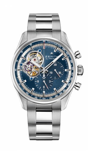 Zenith El Primero Chronomaster Open Stainless Steel / Blue / Bracelet 03.20416.4061/51.M2040