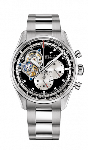 Zenith El Primero Chronomaster Open Stainless Steel / Black / Bracelet 03.2042.4061/21.M2040