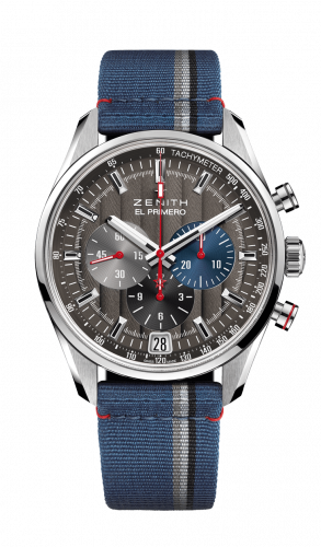 Zenith El Primero Chronomaster 42 Stainless Steel / Anthracite / Fabric / Classic Cars 03.2046.400/25.C802
