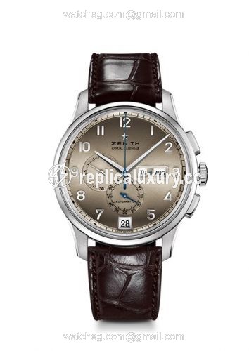 Zenith El Primero Winsor Annual Calendar Smoked 03.2072.4054/18.C711