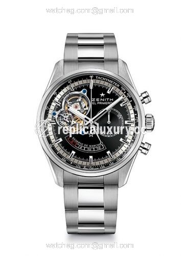 Zenith El Primero Chronomaster Power Reserve Black Bracelet 03.2080.4021/21.M2040