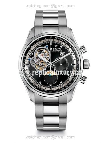 Zenith El Primero Chronomaster Grande Date Black Bracelet 03.2160.4047/21.M2160