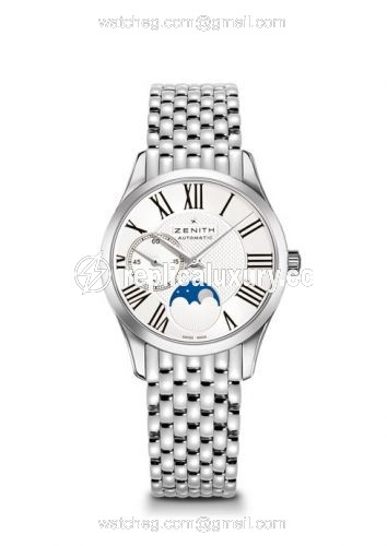 Zenith Elite Ultra Thin Lady Moonphase Roman Bracelet 03.2310.692/02.M2310