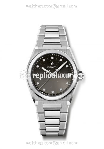 Zenith Defy Midnight Stainless Steel / Grey 03.9200.670/02.MI001