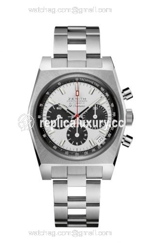 Zenith El Primero A384 Revival 50th Anniversary El Primero Stainless Steel / Panda / Ladder 03.A384.400/21.M384