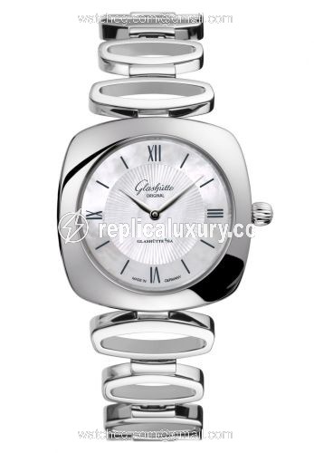 Glashutte Original Pavonina Stainless Steel / MOP / Bracelet 1-03-02-05-12-14