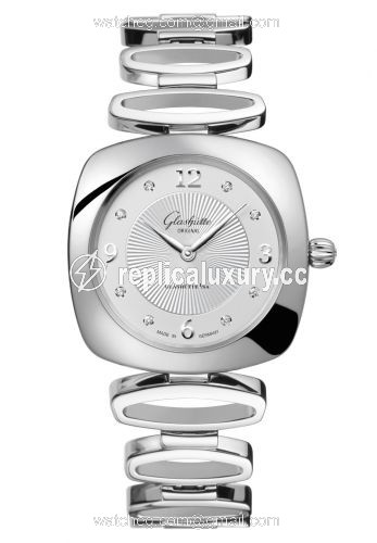 Glashutte Original Pavonina Stainless Steel / Silver / Bracelet 1-03-02-12-12-14