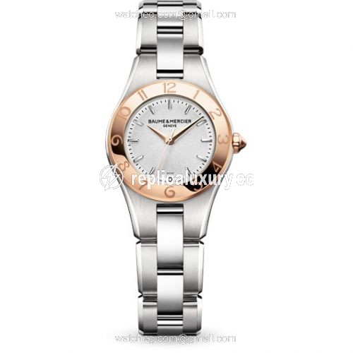Baume & Mercier Linea 27mm Quartz Red Gold Bezel 10014