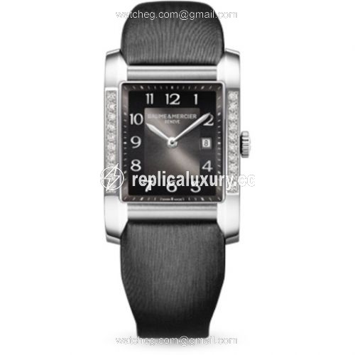 Baume & Mercier Hampton Lady Black / Vertical Diamonds 10022