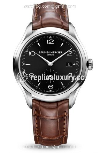 Baume & Mercier Clifton Automatic Stainless Steel / Black / Strap 10053