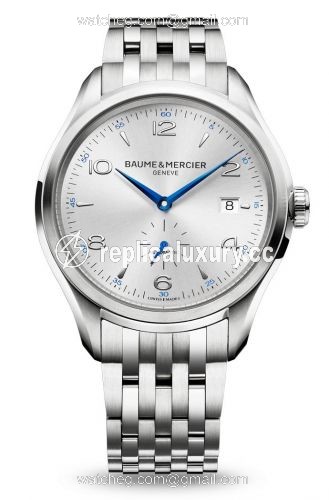Baume & Mercier Clifton Automatic Stainless Steel / Silver / Bracelet 10099
