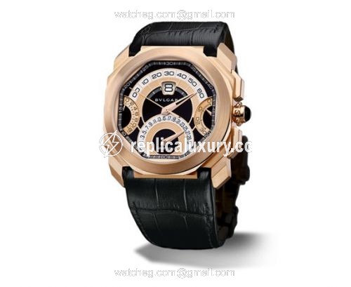 Bulgari Octo Saltarello Retrogradi Chronograph Pink Gold 101837