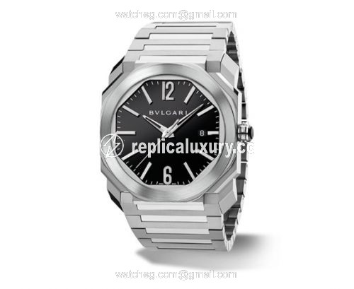 Bulgari Octo Solotempo 41 Black Bracelet 102031