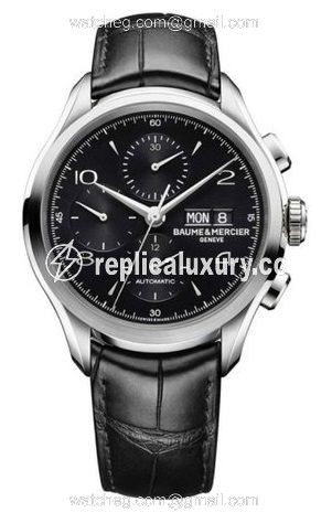 Baume & Mercier Clifton Chronograph Black 10211