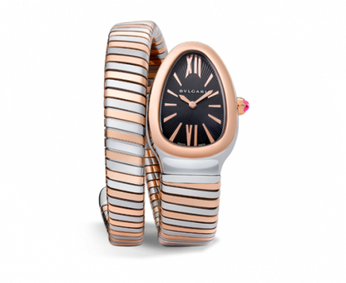 Bulgari Serpenti Tubogas Two Tone Black 102123