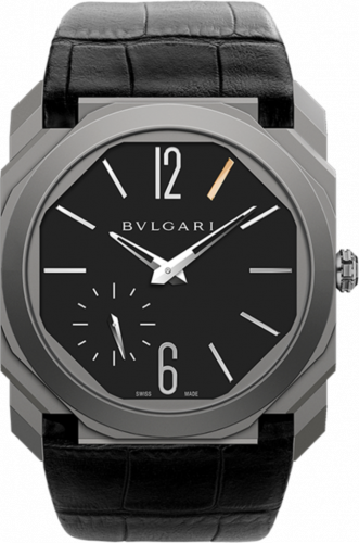 Bulgari Octo Finissimo Automatic Titanium / Black / Kamine's 111 102909
