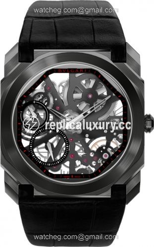 Bulgari Octo Finissimo Skeleton DLC / Alligator 102964
