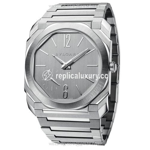 Bulgari Octo Finissimo S Stainless Steel / Silver / Bracelet 103464
