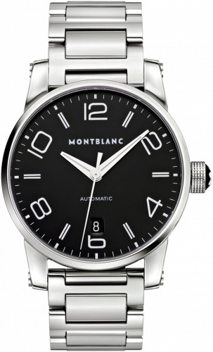 Montblanc TimeWalker Date Automatic 4810 39 Black / Bracelet 105962