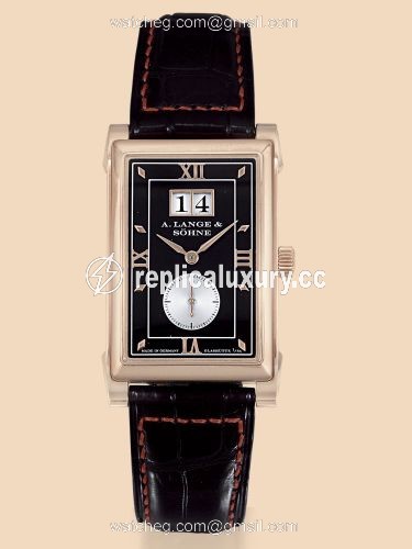 A. Lange & Sohne Cabaret Pink Gold Black / Silver 107.031