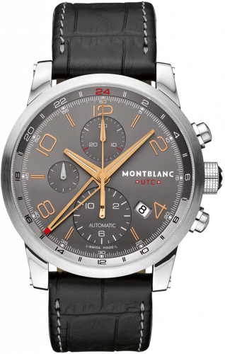 Montblanc TimeWalker Chrono Voyager UTC Anthracite 107063