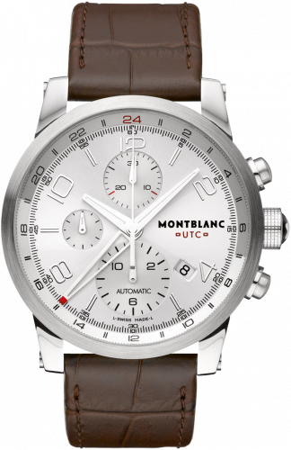 Montblanc TimeWalker Chrono Voyager UTC Silver 107065