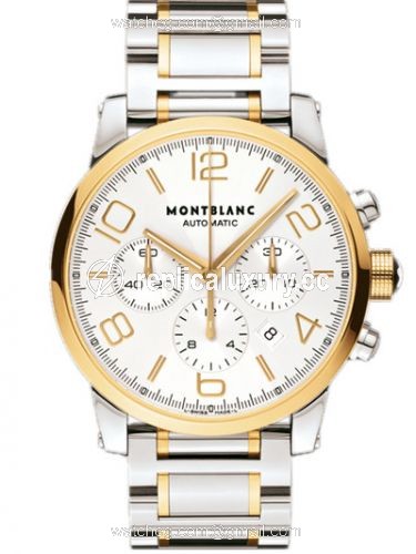 Montblanc Timewalker Chronograph Automatic Two Tone Yellow 107320