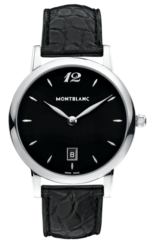 Montblanc Classique Date Quartz 39mm Black 108769