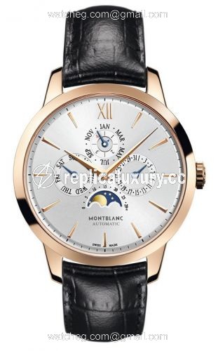 Montblanc Heritage Spirit Perpetual Calendar Red Gold 110714