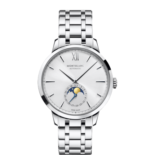 Montblanc Heritage Spirit Moonphase 39mm Stainless Steel Bracelet 111184