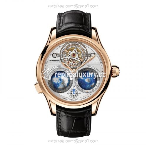 Montblanc Tourbillon Cylindrique Geospheres Vasco da Gama 111675